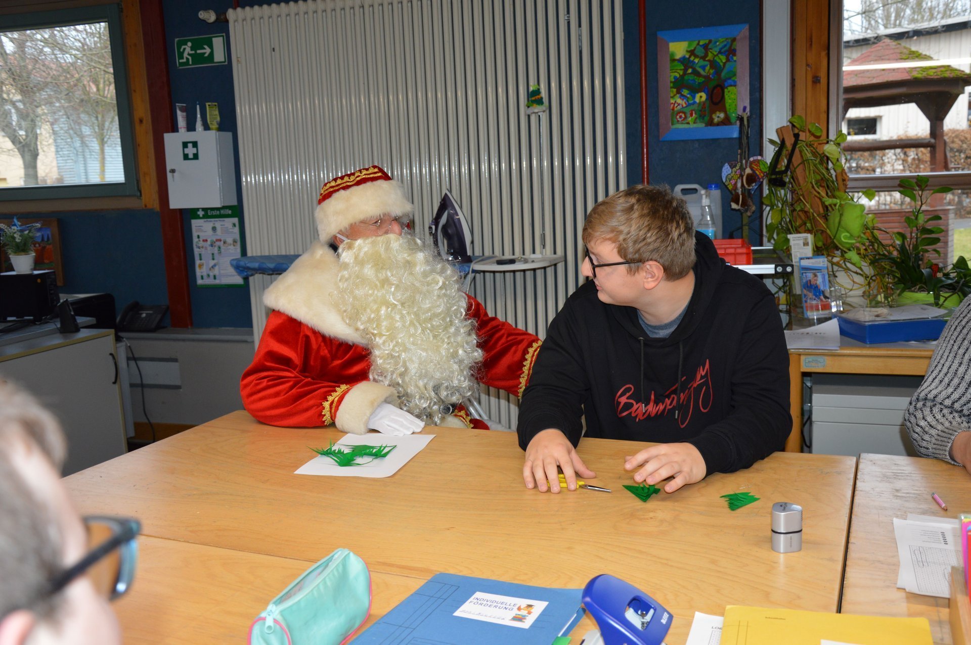 Besuch vom Weihnachtsmann